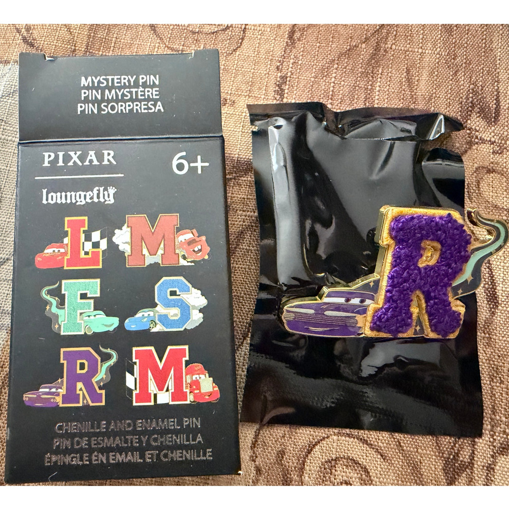 Loungefly Pixar Cars RAMONE Chenille Letters Pins